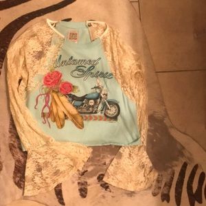 LF Furst of a Kind vintage top. NEW